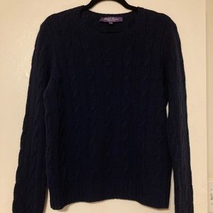 Navy Women’s Cashmere Sweater